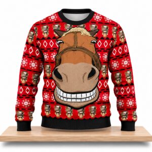 Ugly Horse Christmas 2026 Ugly Sweater 2