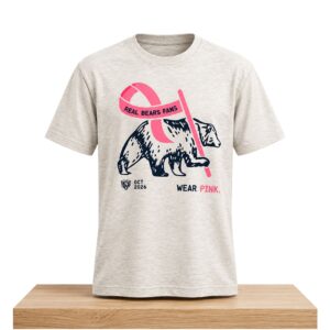 Kyle Monangai Real Bears Fans Wear Pink 2026 Shirt 2