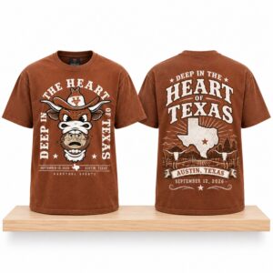 2026 Longhorn Deep In The Heart Of Texas Shirt 1