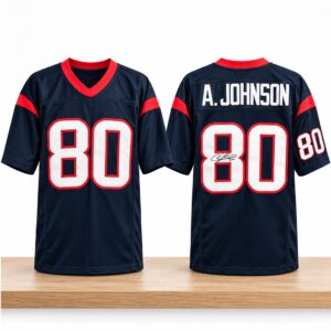 Texans Andre Johnson Signature 2026 Jersey 2