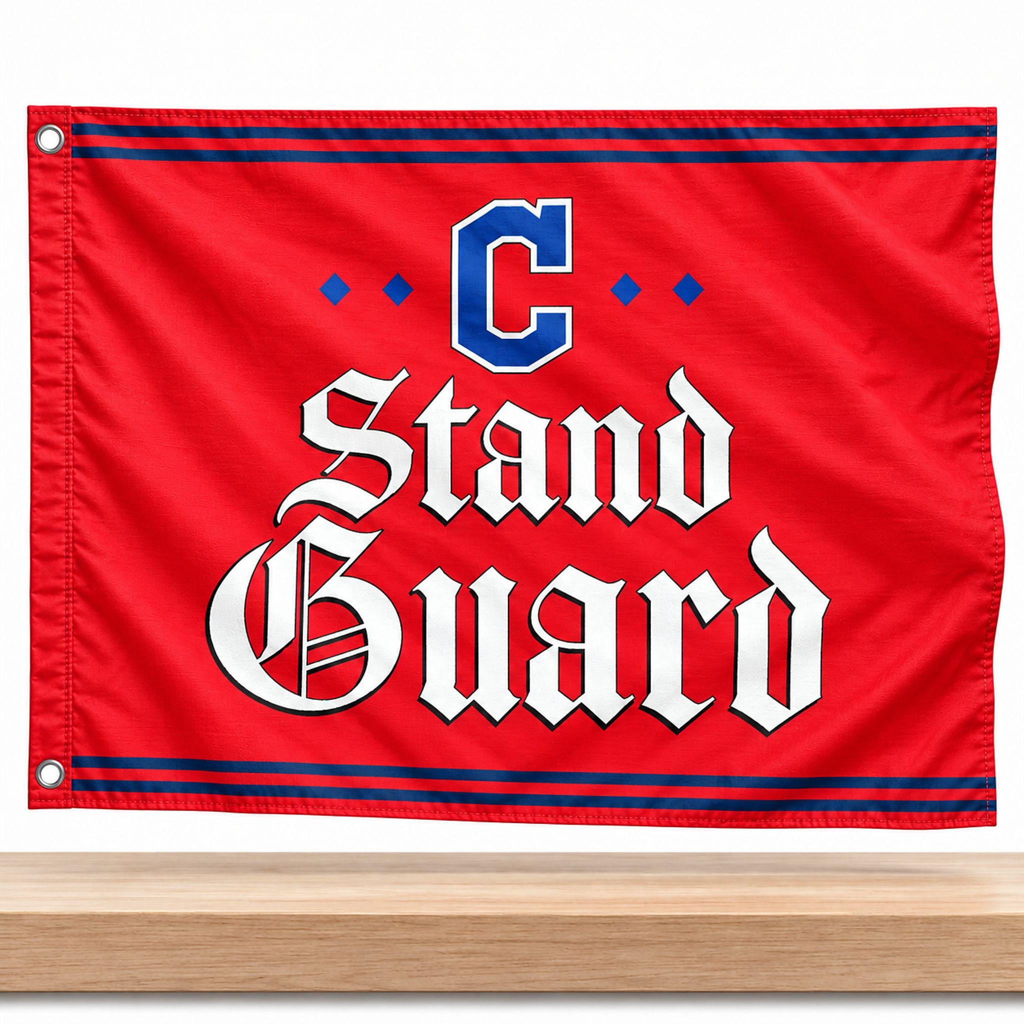 2026 Cleverland Stand Guard Flag 2026 Cleverland Stand Guard Flag