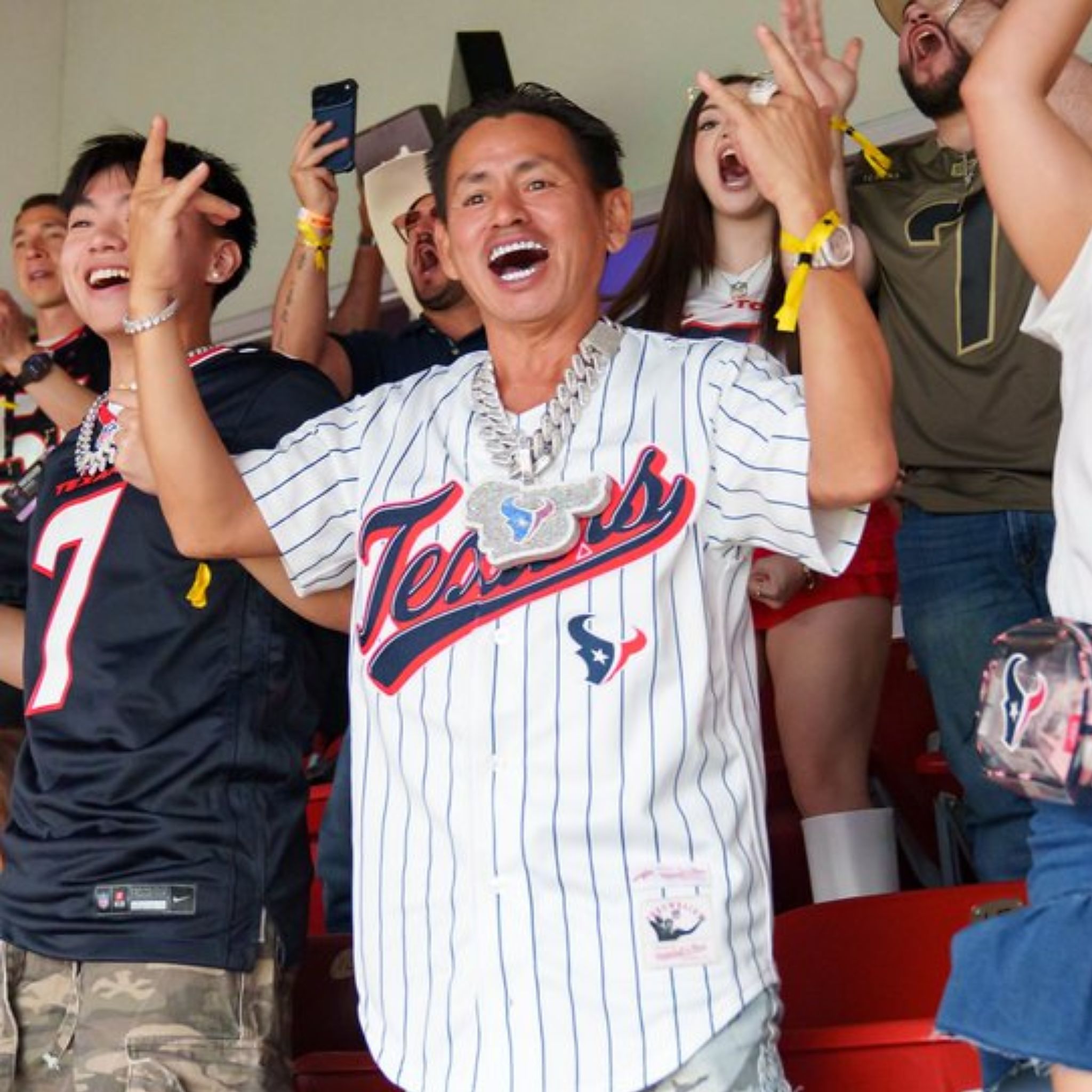 2026 Johnny Dang Texans Baseball Jersey 3 2026 Johnny Dang Texans Baseball Jersey 3