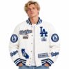 2026 LA Dodgers World Series Est 1883 Varsity Jacket 3 2026 LA Dodgers World Series Est 1883 Varsity Jacket