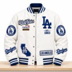 2026 LA Dodgers World Series Est 1883 Varsity Jacket