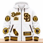 2026 SD Padres  Est 1969 Baseball Zip Hoodie