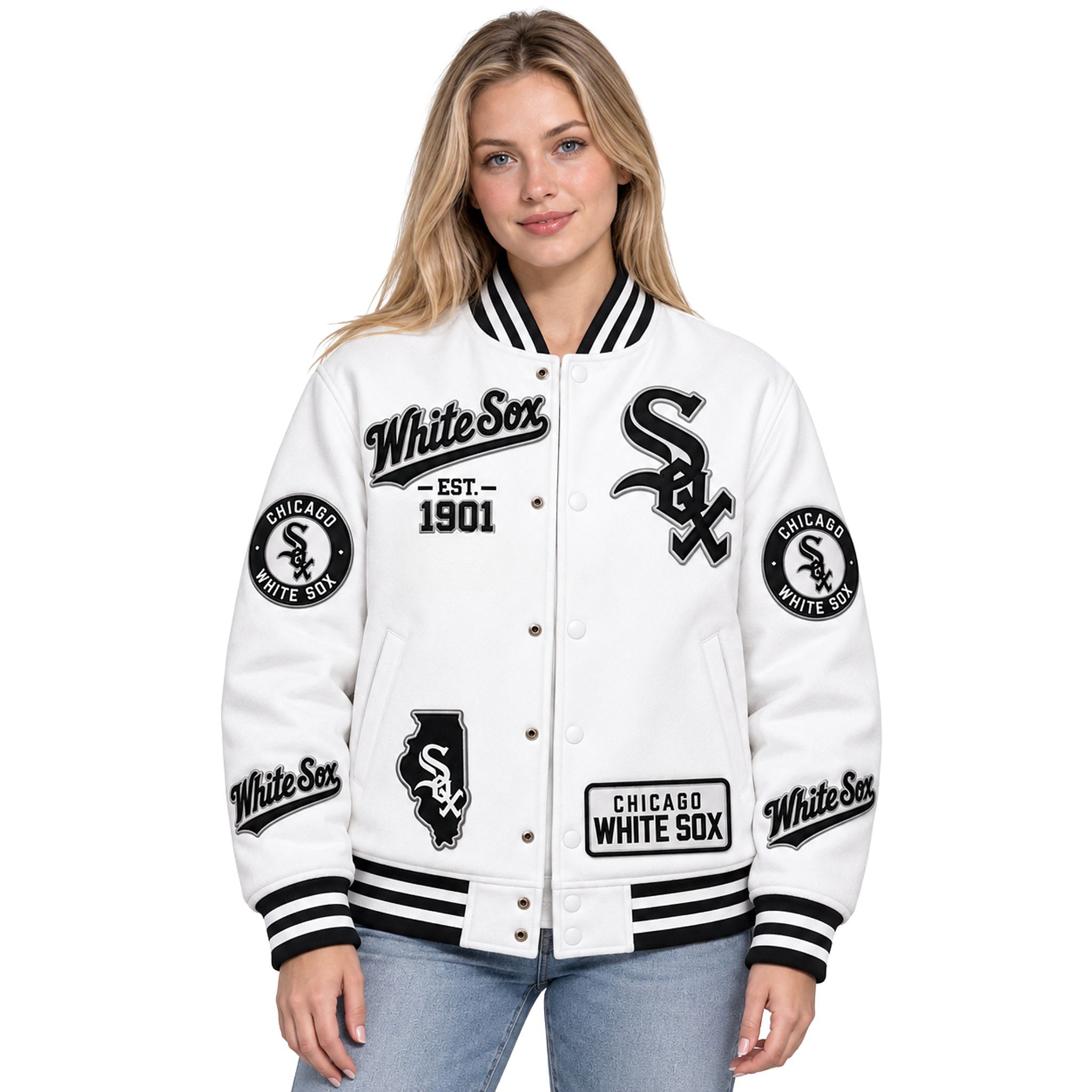 2026 White Sox Est 1901 Varsity Jacket 2026 White Sox Est 1901 Varsity Jacket