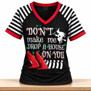 Dont Make Me Drop A House On You Halloween 2026 Shirt 2