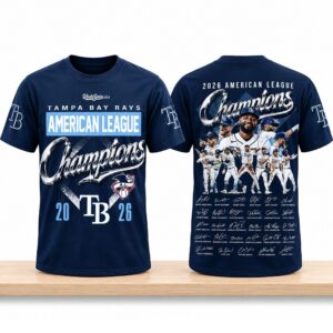 TB Rays American League Champions World Series Signature 2026 Shirt 2