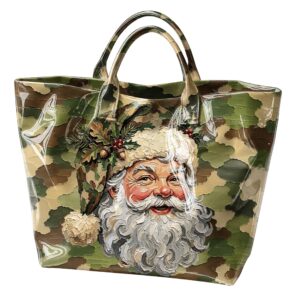 Camo Santa Christmas 2026 Tote Bag 2