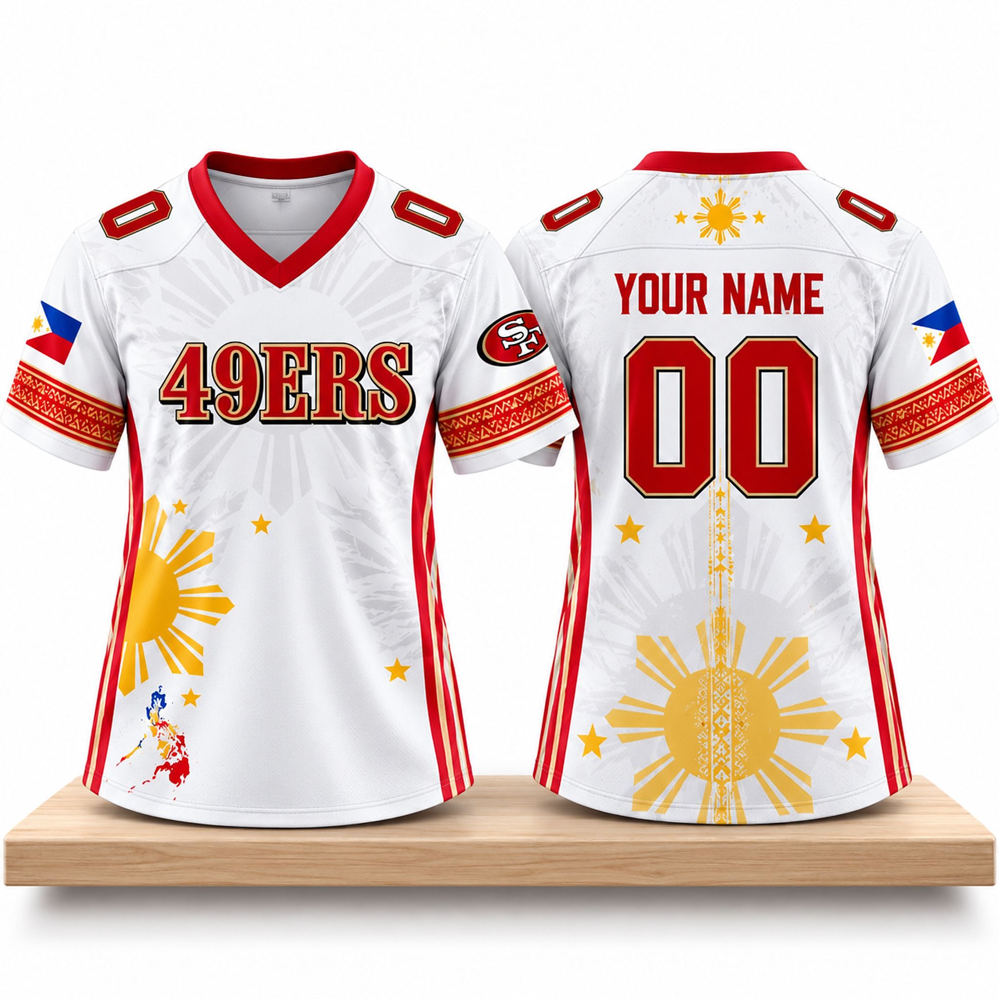 49ers Filipino Heritage 2026 Jersey 1 49ers Filipino Heritage 2026 Jersey 2