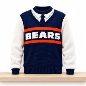 Mike Ditka Bears Costume Christmas 2026 Ugly Sweater 3