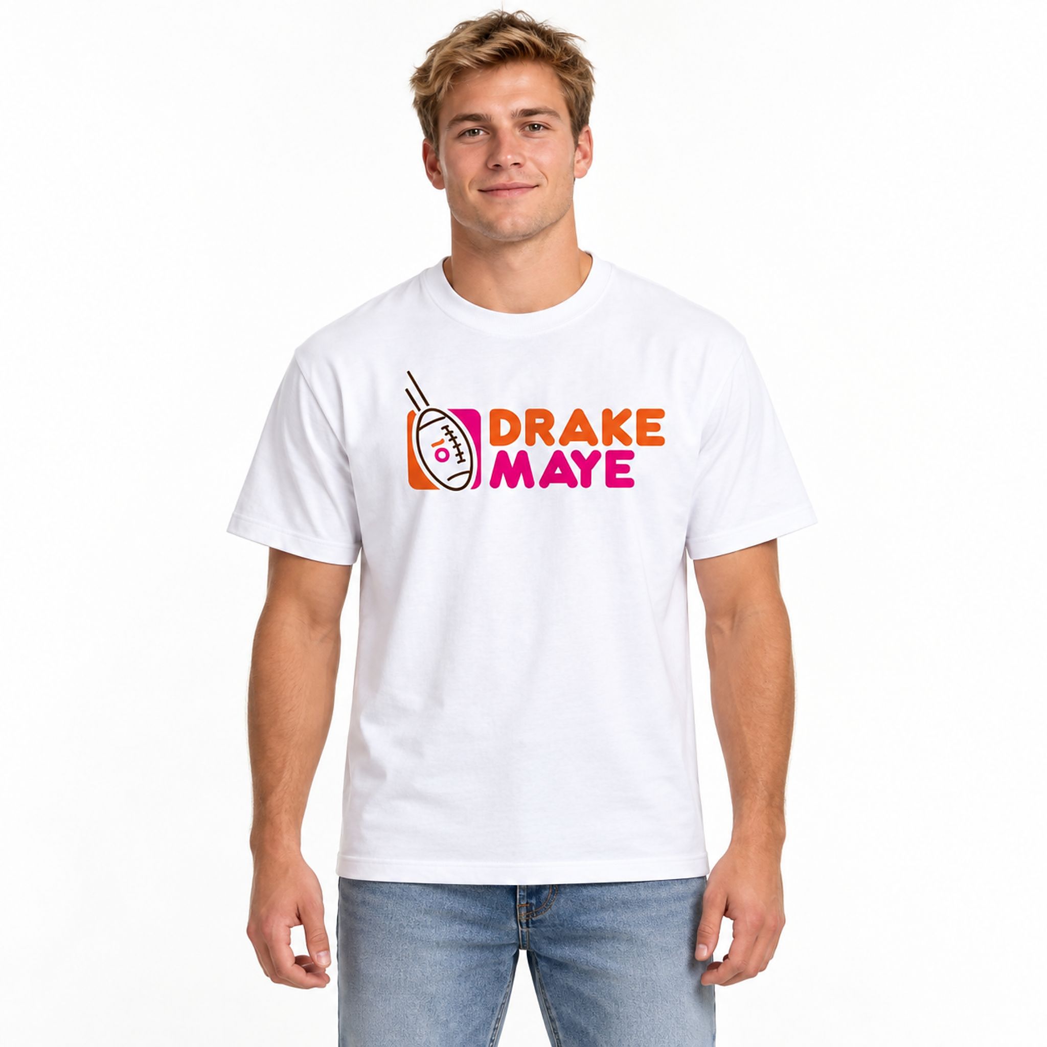 Drake Maye No 10 Football Quarterback Shirt Drake Maye No 10 Football Quarterback Shirt