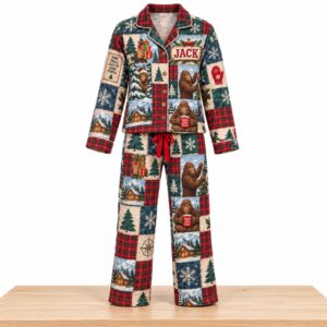 Bigfoot Christmas 2026 Pajama Set 2
