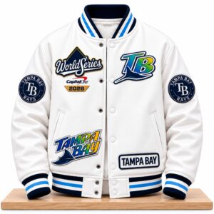 TB Rays World Series 2026 Varsity Jacket 2