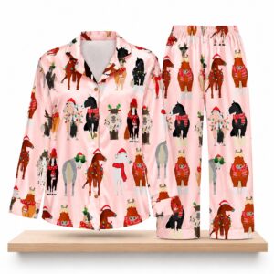 Funny Horse Christmas 2026 Pajama Set 2