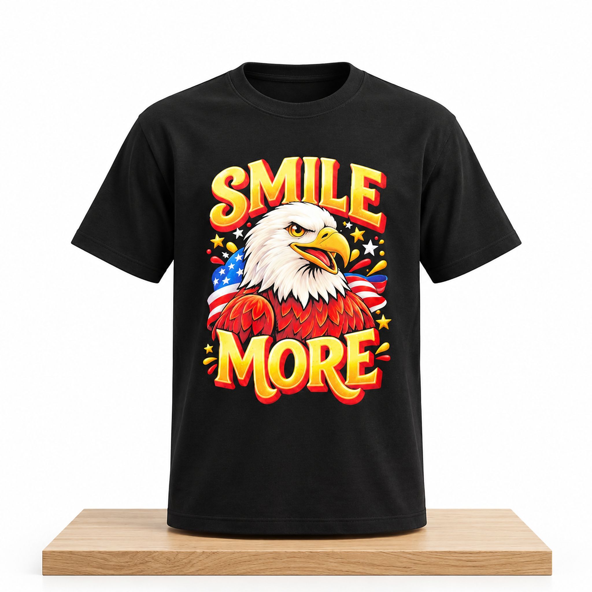 American Eagle Smile More Shirt 1 American Eagle Smile More Shirt 2