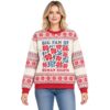 Big Fan Of Human Rights Floral Christmas 2026 Ugly Sweater