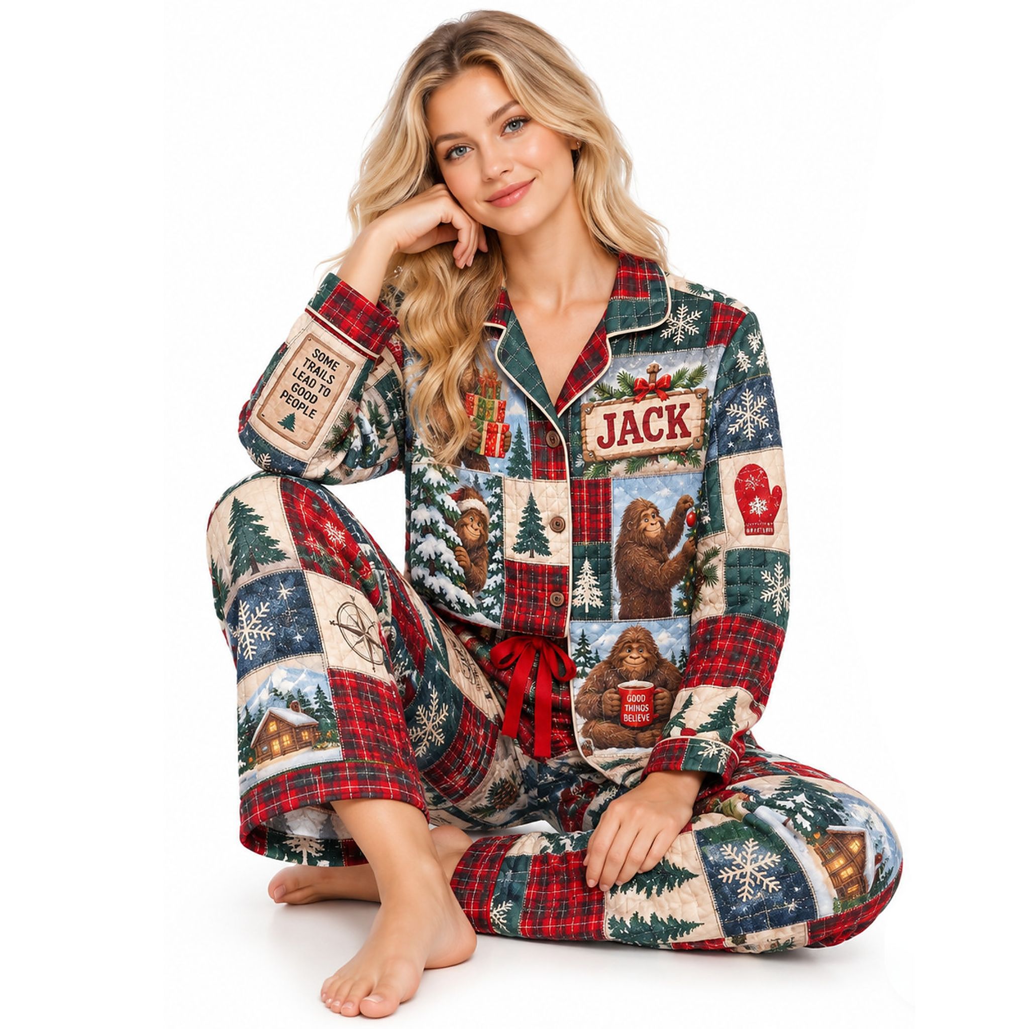 Bigfoot Christmas 2026 Pajama Set Bigfoot Christmas 2026 Pajama Set