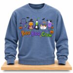 Boo Boo Crew Halloween 2026 Long Sleeve Shirt