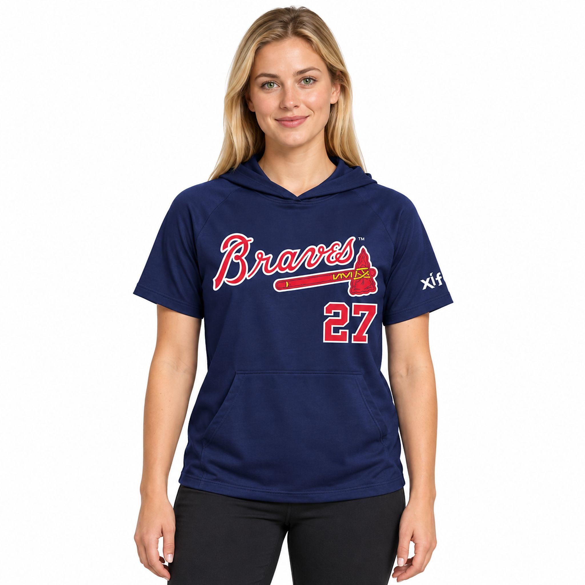 Braves Austin Riley Short Sleeve Hoodie 2026 Giveaway Braves Austin Riley Short Sleeve Hoodie 2026 Giveaway