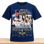 Brewers 2026 National League Champions Players Signature Shirt