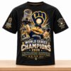 Brewers 2026 World Series Champions Mascot Win Our Way Shirt 4 Brewers 2026 World Series Champions Mascot Win Our Way Shirt 2