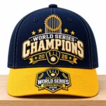 Brewers 2026 World Series Champions Trophy Hat