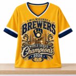 Brewers 2026 World Series Champions Trophy Shirt