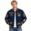 Brewers 2026 World Series Est 1970 Varsity Jacket 3 Brewers 2026 World Series Est 1970 Varsity Jacket