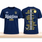 Brewers 2026 World Series Gold Glove Players Crossword Shirt