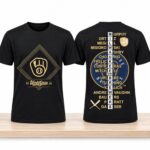 Brewers 2026 World Series Players Crossword Shirt