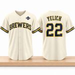 Brewers Christian Yelich 2026 World Series Champions Jersey