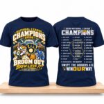 Brewers 2026 World Series Champions Broom Out BrewLieve It Shirt