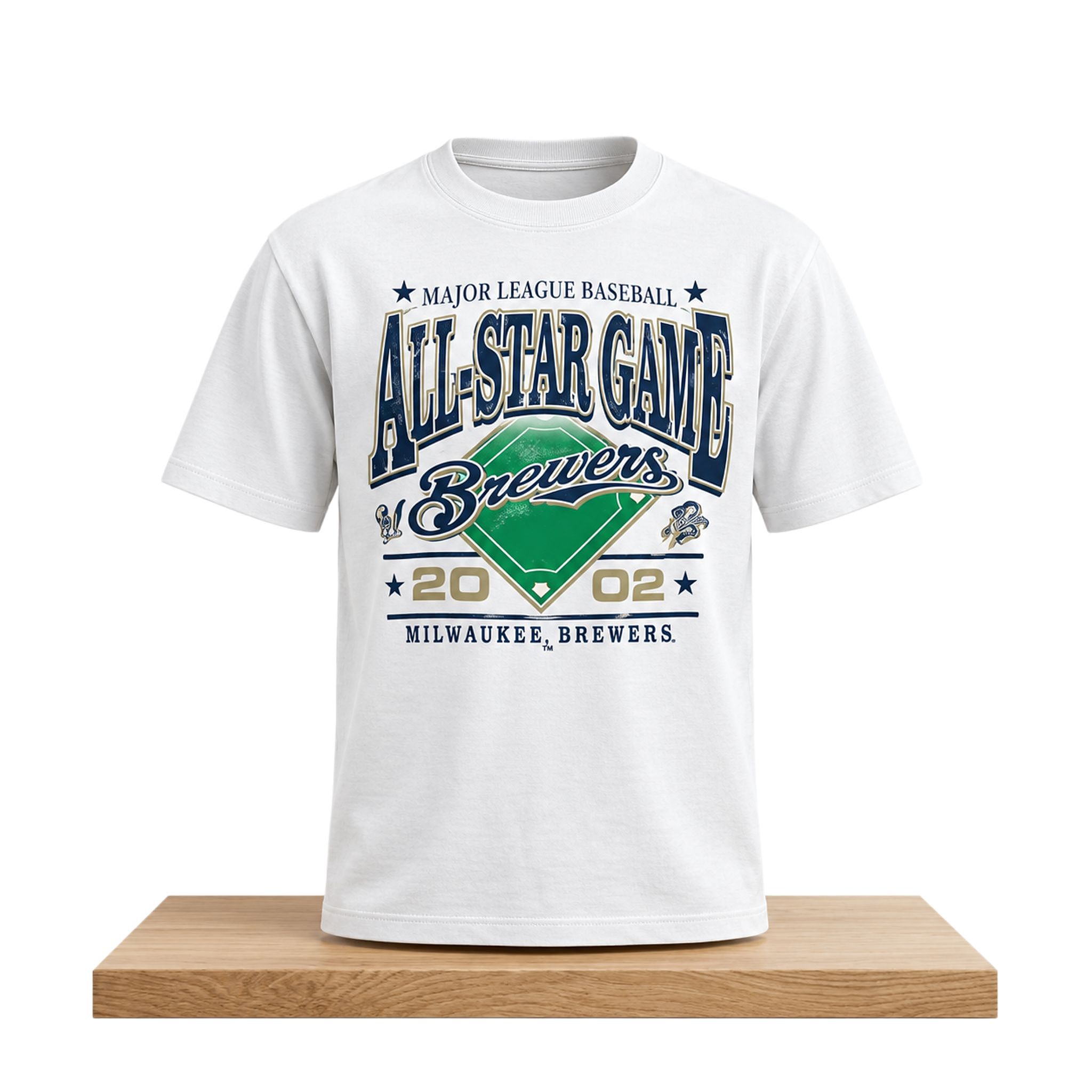 Brewers Retro All Star Game 2002 Shirt 1 Brewers Retro All Star Game 2002 Shirt 2