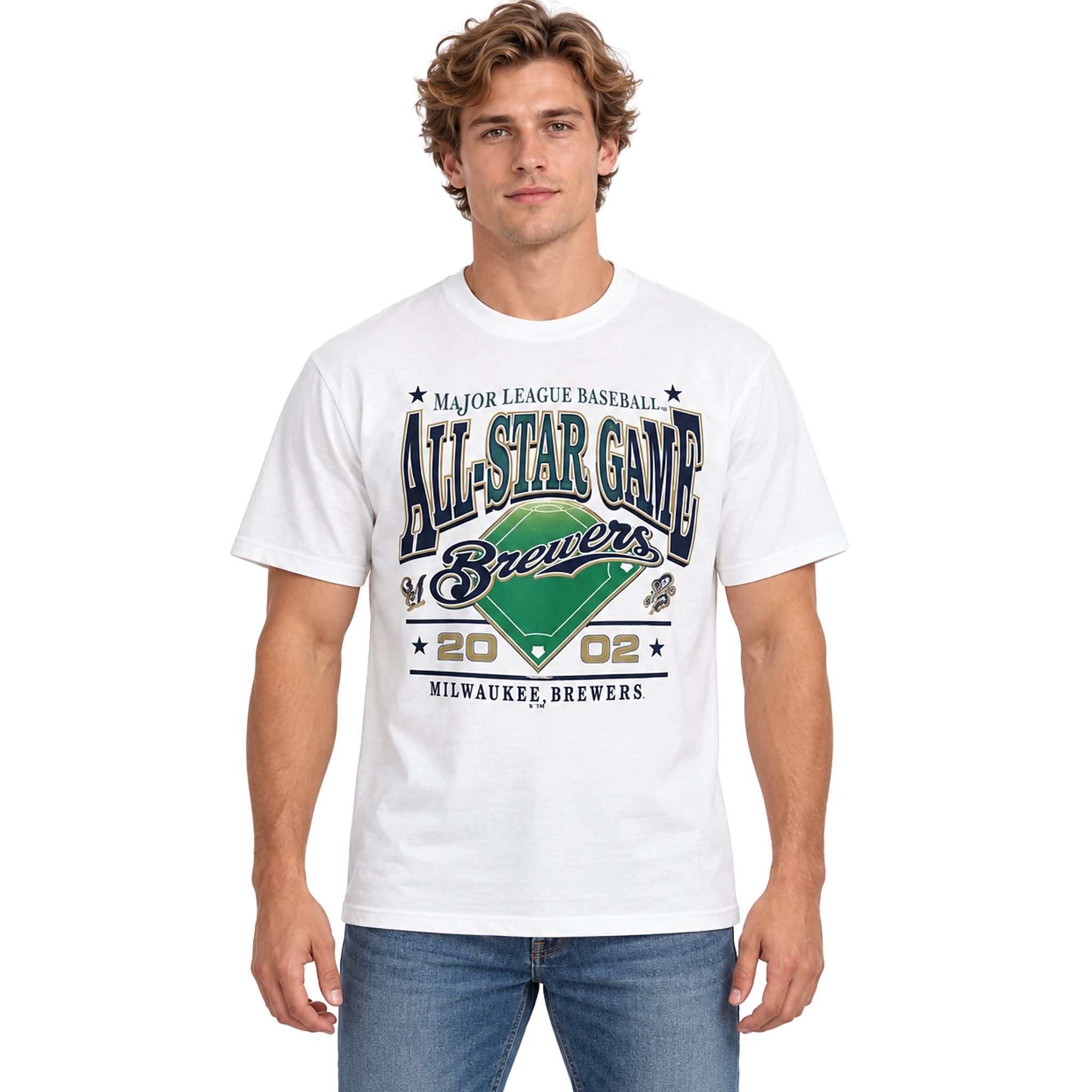 Brewers Retro All Star Game 2002 Shirt Brewers Retro All Star Game 2002 Shirt