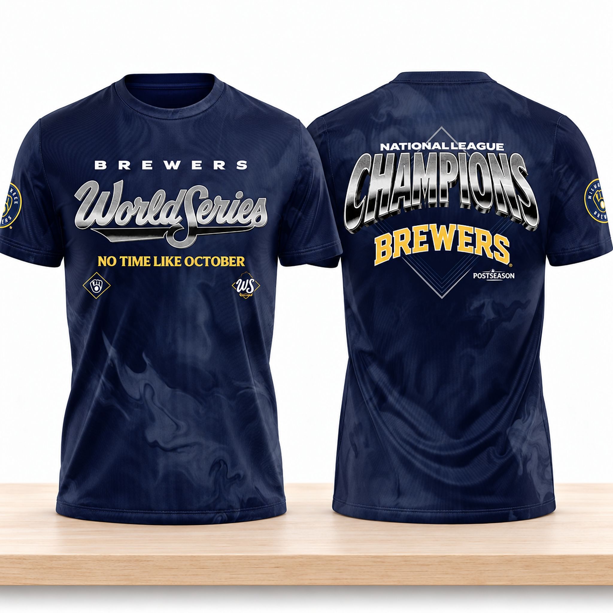 Brewers World Series No Time Like October 2026 Shirt 1 Brewers World Series No Time Like October 2026 Shirt 2