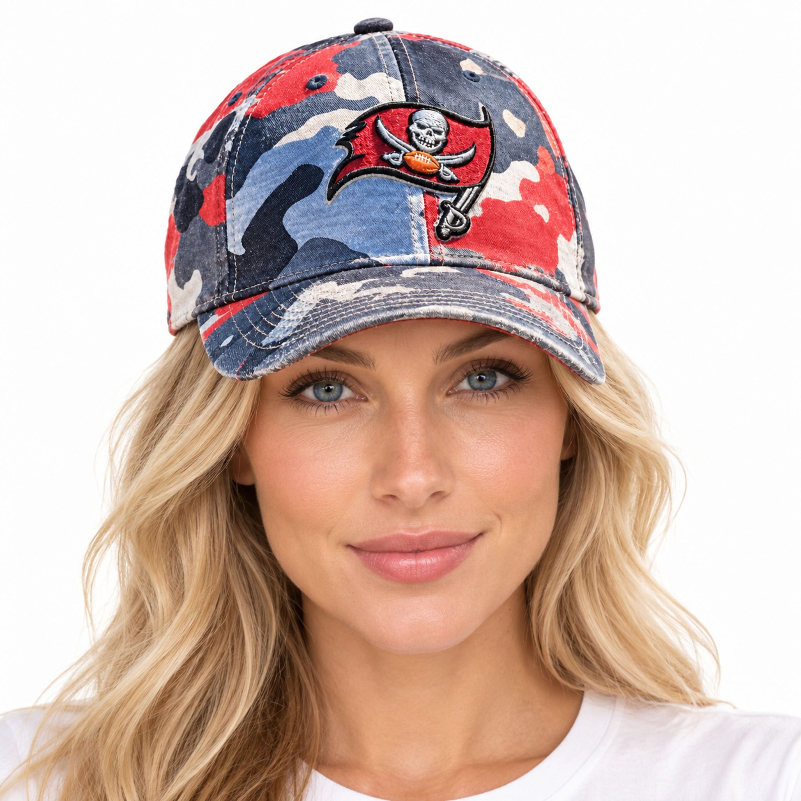 Buccaneers Distressed Camo Hat Buccaneers Distressed Camo Hat