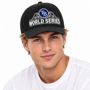 Rays World Series League Chams Locker Room Hat 2