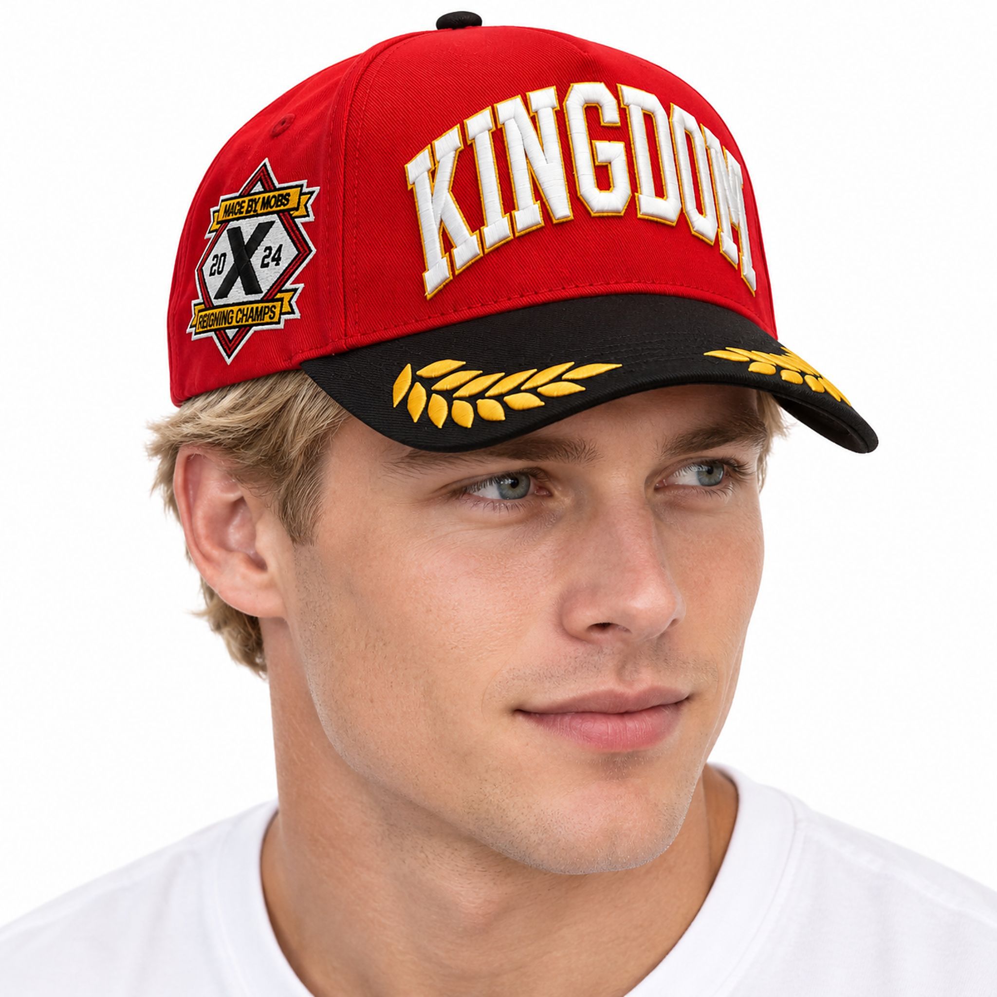 Carter Jensen KC Chiefs Kingdom Reigning Champs Hat Carter Jensen KC Chiefs Kingdom Reigning Champs Hat