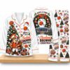 Cleveland Browns Christmas Holiday Family Matching Pajamas Set