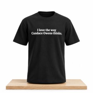 I Love The Way Candace Owens Thinks Shirt 2