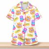 Cute Squishy Silky Satin Pajama Set 4 Cute Squishy Silky Satin Pajama Set 2