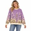 Dancing Skeleton Books and Dandelions Christmas 2026 Ugly Sweater 3 Dancing Skeleton Books and Dandelions Christmas 2026 Ugly Sweater