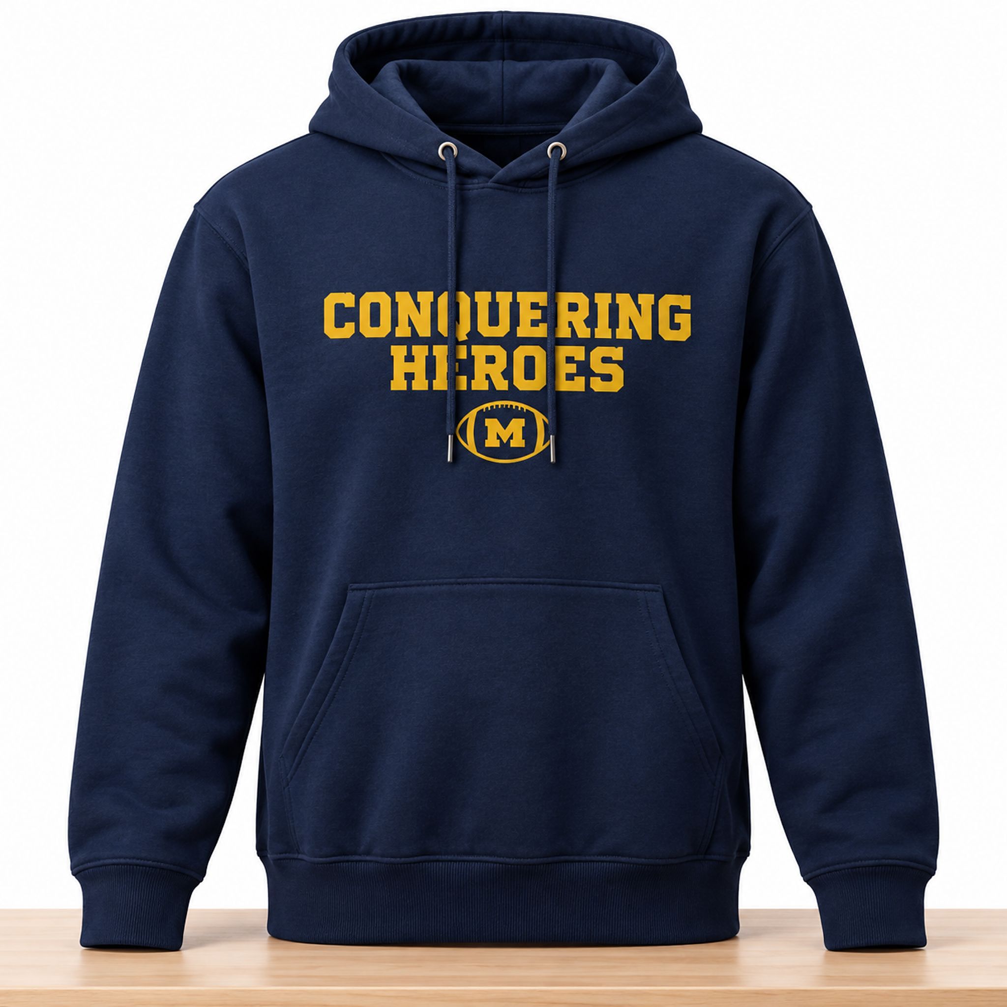 Dave Portnoy Conquering Heroes Michigan Hoodie 1 Dave Portnoy Conquering Heroes Michigan Hoodie 2
