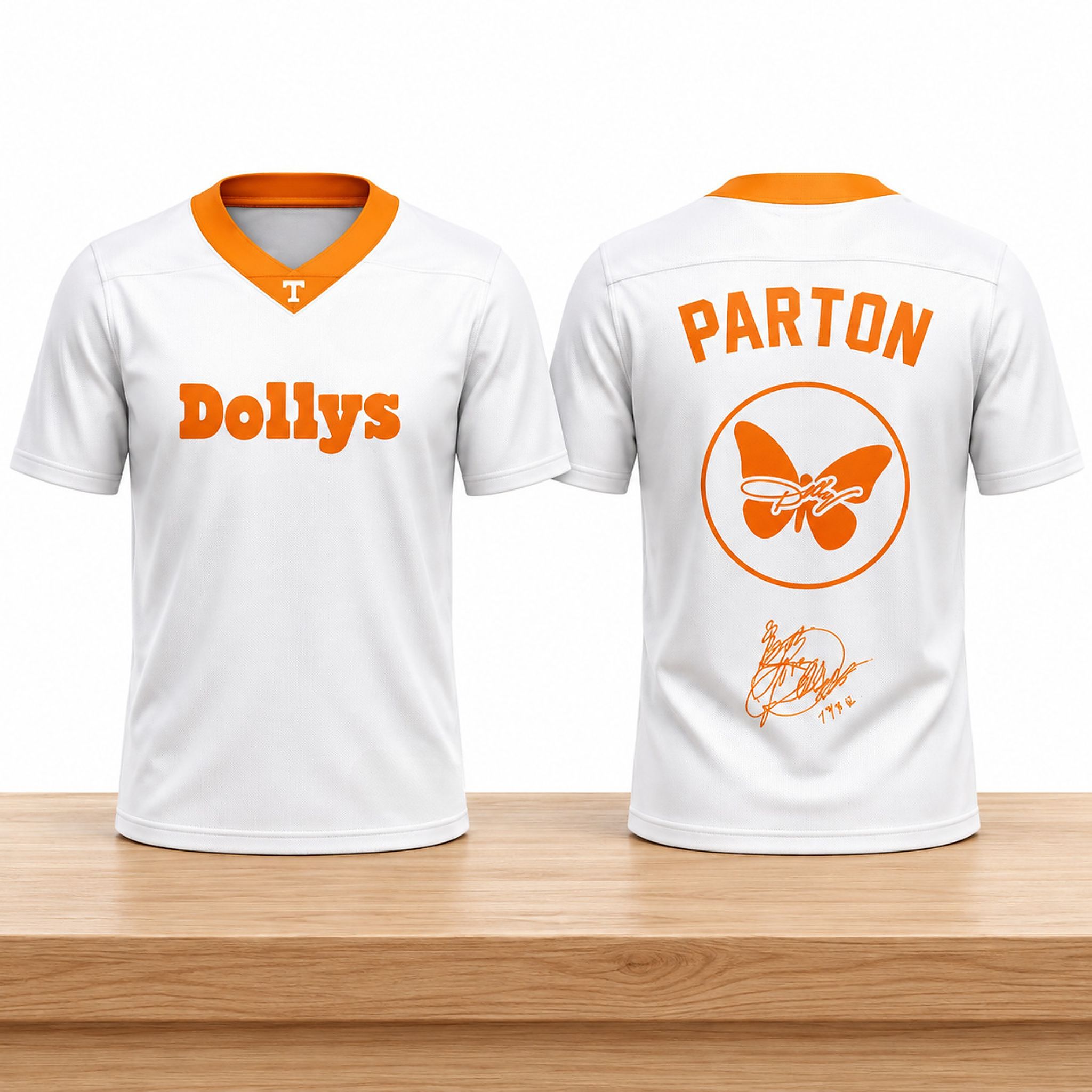 Dolly Parton Butterfly Logo Tennessee 2026 Jersey 1 Dolly Parton Butterfly Logo Tennessee 2026 Jersey