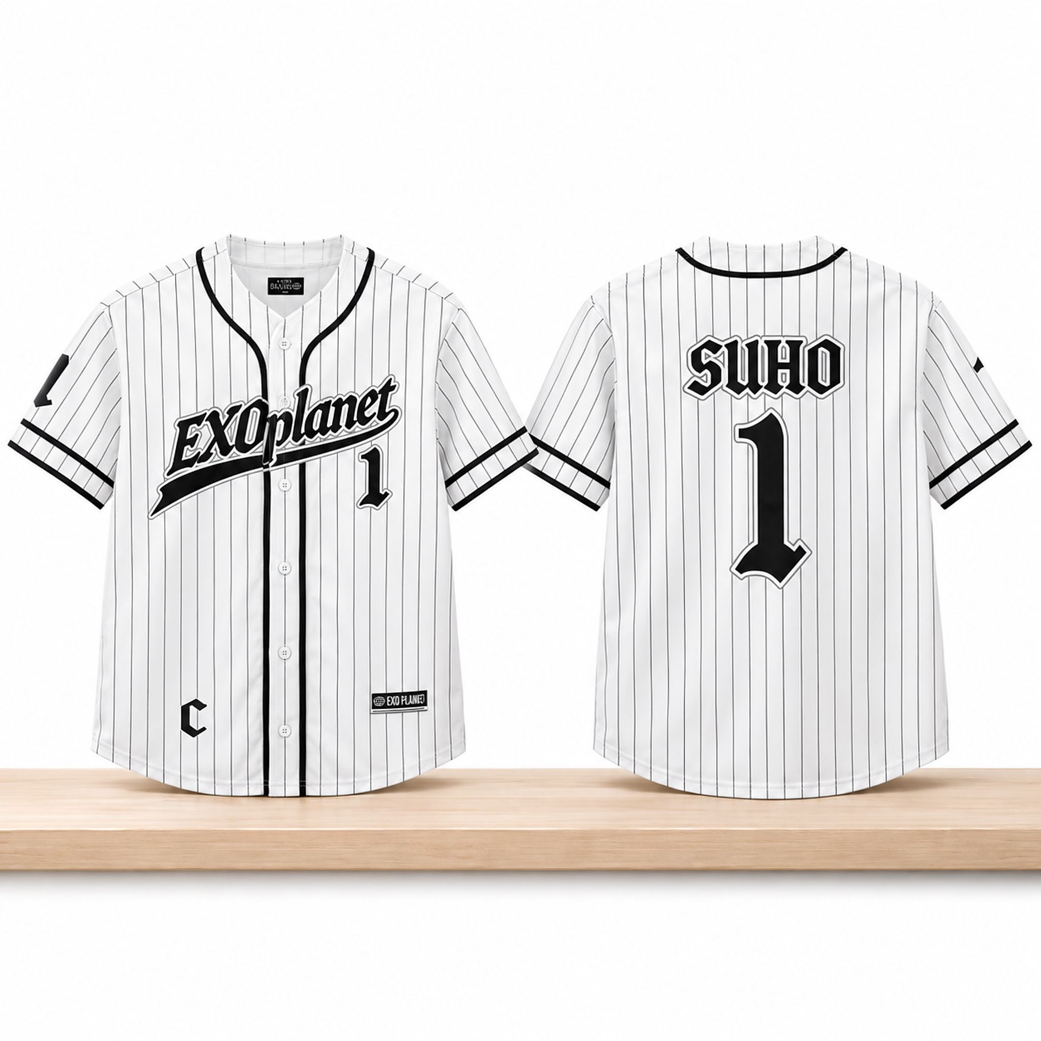 EXO Planet ExhOrizon 2026 Baseball Jersey 5 EXO Planet ExhOrizon 2026 Baseball Jersey