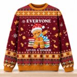 Everyone Loves A Ginger Gingerbread Christmas 2026 Ugly Sweater