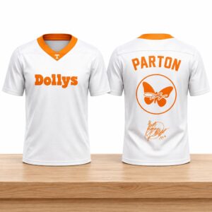 Dolly Parton Butterfly Logo Tennessee 2026 Jersey