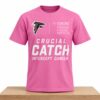 Falcons Emory Winship Cancer Institute Crucial Catch Intercept Cancer Pink Shirt 2