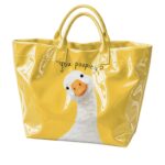 Funny You Poopin Goose Tote Bag